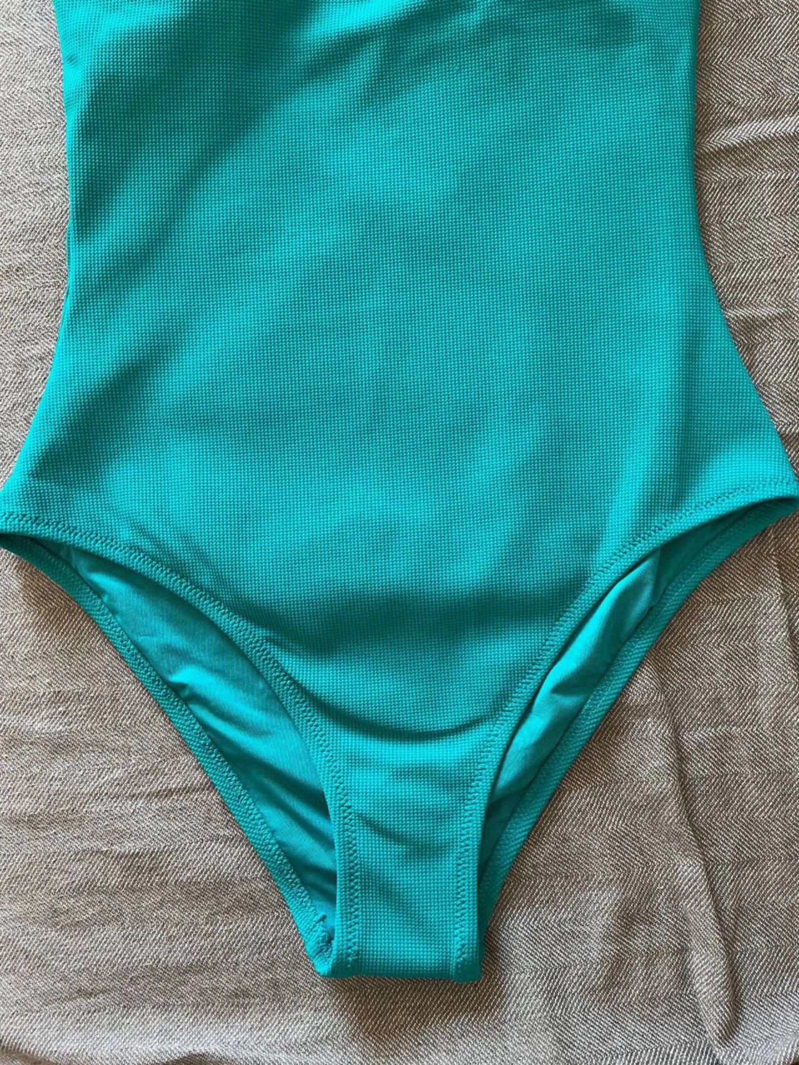Oysho Women’s One-Piece Swimsuit Turquoise Size S – photo 5